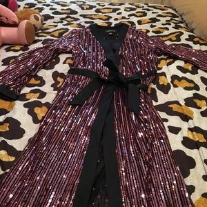 Victoria Secret Pink Sequin robe